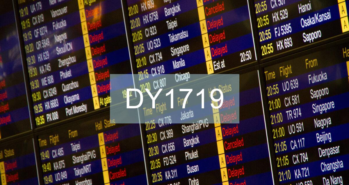 Reclamación Vuelo DY1719