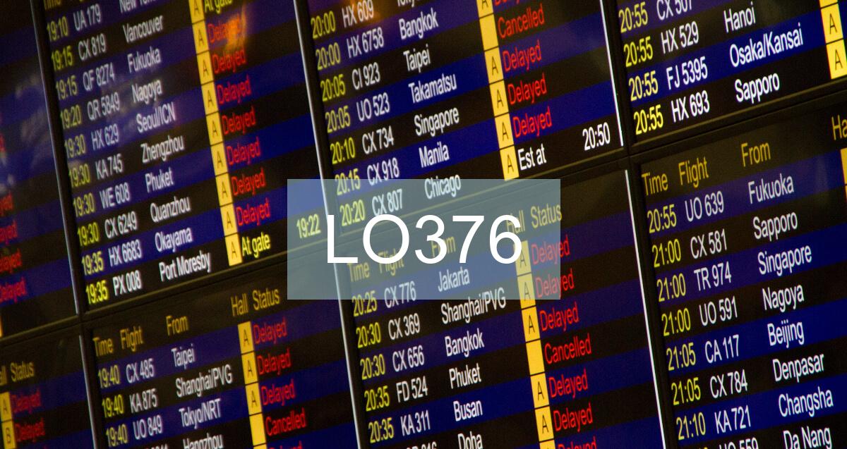 Reclamación Vuelo LO376