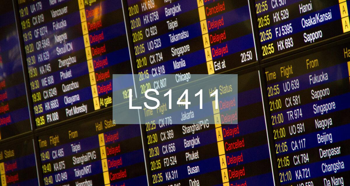 Reclamación Vuelo LS1411