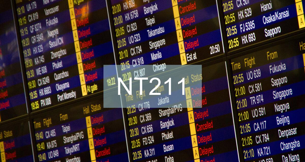 Reclamación Vuelo NT211