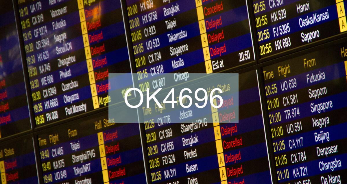 Reclamación Vuelo OK4696