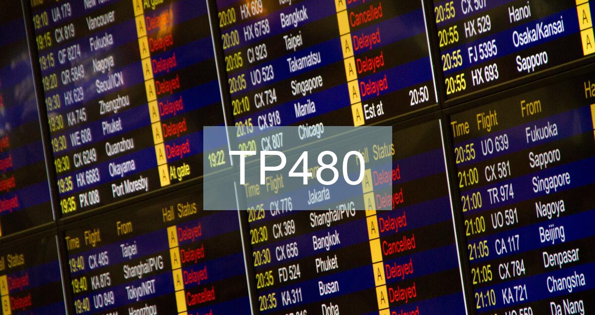 Reclamación Vuelo TP480