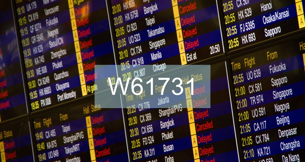 Reclamación Vuelo W61731